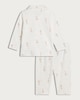 image 2 of Sophie La Girafe Printed Pyjama Set in Multi White