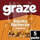 image 1 of Graze Smoky Barbecue Crunch Multipack 5x22.5g