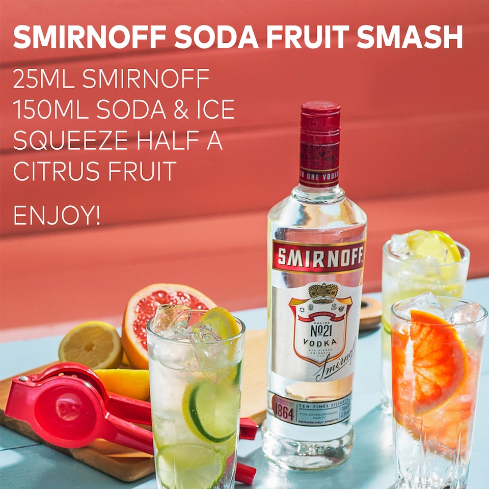 image 1 of Smirnoff Red Vodka 50Cl