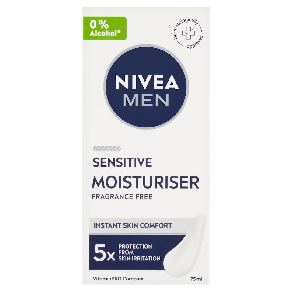 obrázok 1 z Nivea Men Sensitive Hydratačný pleťový krém 75 ml