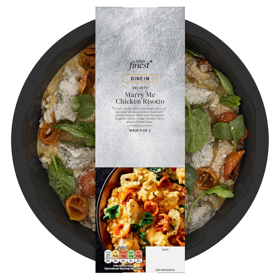 Tesco Finest Marry Me Chicken Risotto 700g