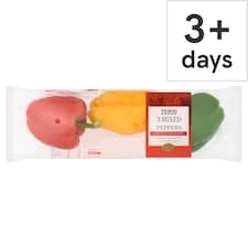 Tesco Mixed Peppers 3 Pack