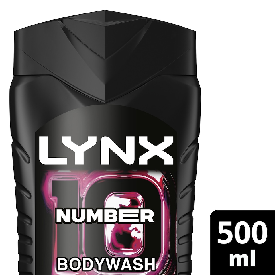 image 1 of Lynx Men Limited Edition Number 10 Shower Gel Body Wash 500ml