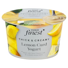 Tesco Finest Lemon Curd Yogurt 150G