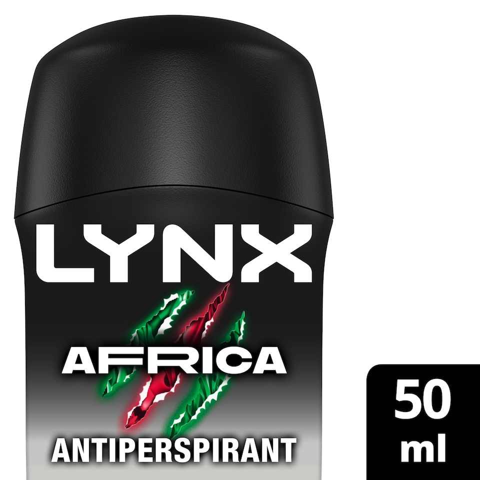 image 1 of Lynx Africa 48h Stick Antiperspirant Deodorant 50ml