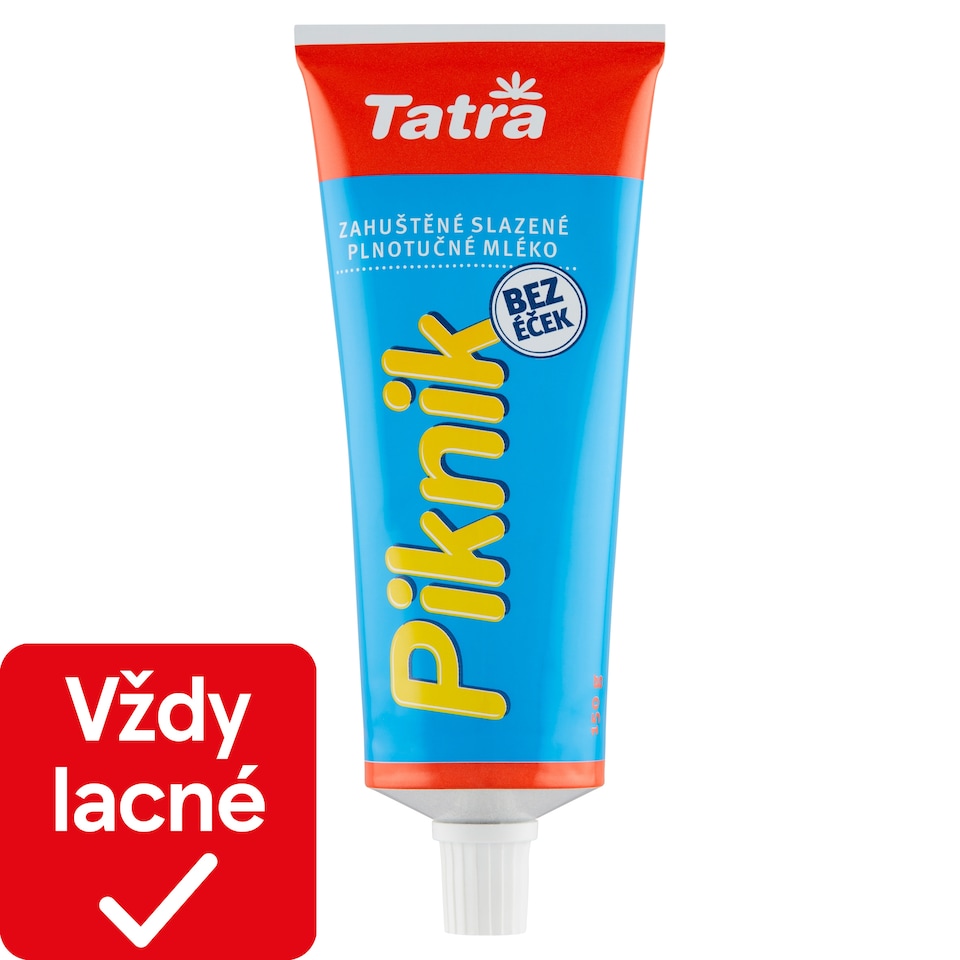 obrázok 1 z Tatra Piknik Zahustené sladené mlieko 150 g