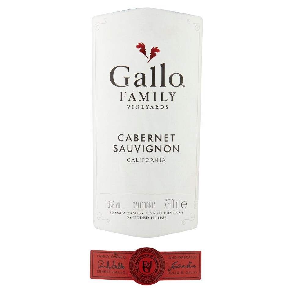 image 1 of Gallo Family Vineyards Cabernet Sauvignon 75Cl