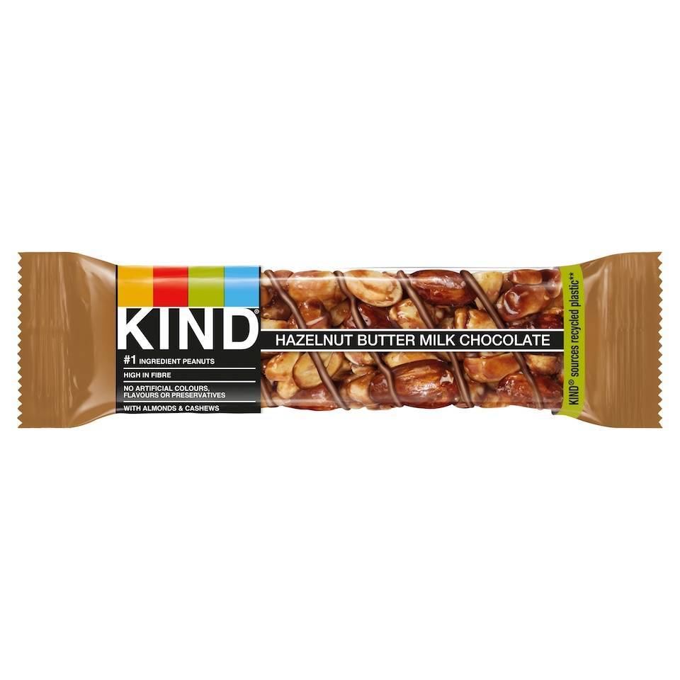 KIND Hazelnut Butter Milk Chocolate Bar 40g