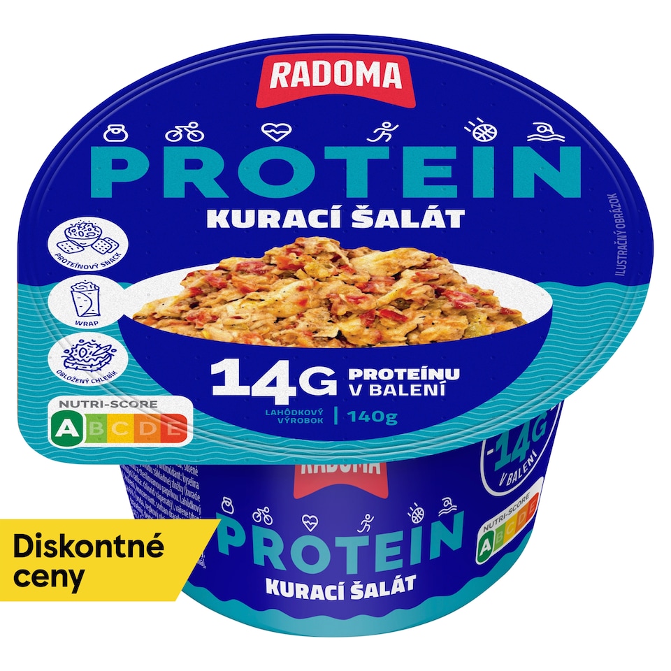 Radoma Protein kurací šalát 140 g	