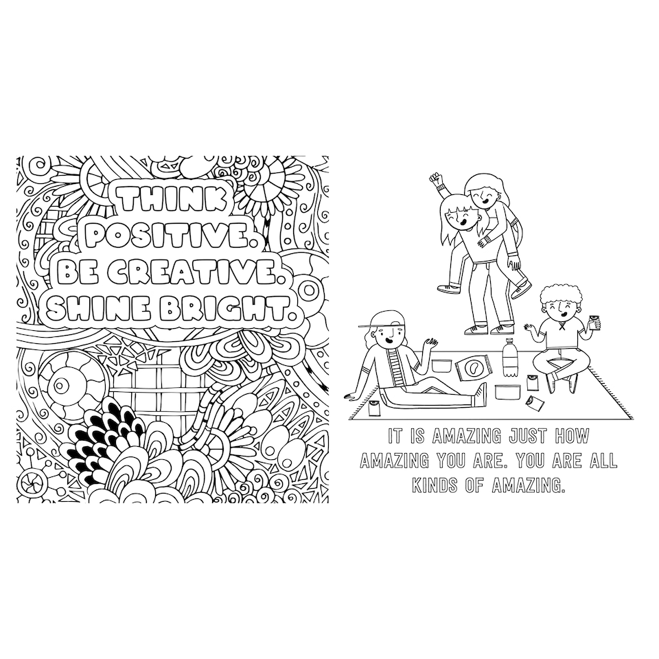 image 1 of Fierce Colouring Book