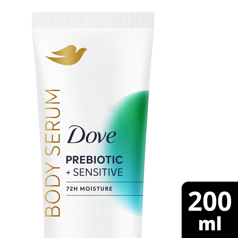 image 1 of Dove Prebiotic+ Sensitive Body Serum 200ml