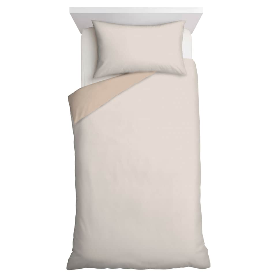 F&F Home Natural Reversible Duvet Set Single