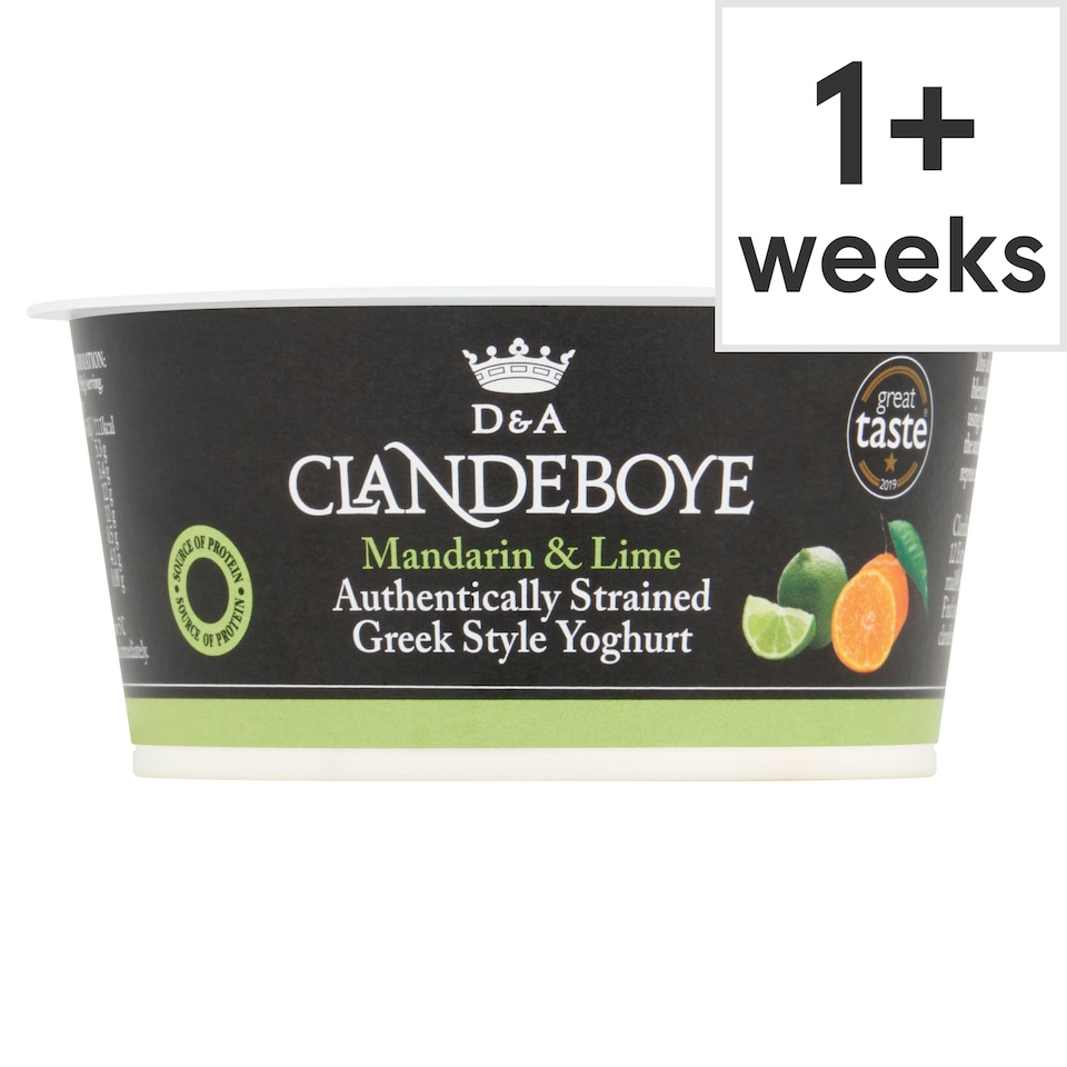 Clandeboye Mandarin & Lime Yogurt 150G