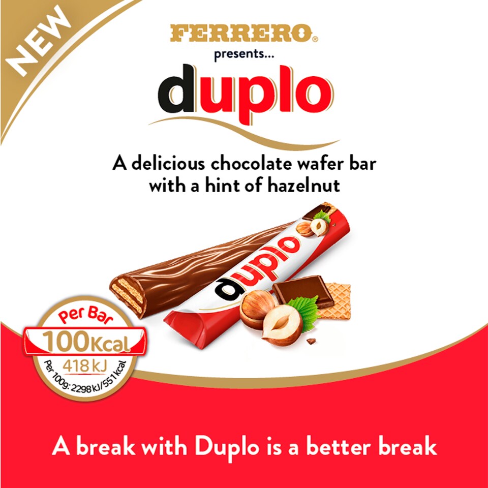 image 1 of Ferrero Duplo Twin Pack 36.4G