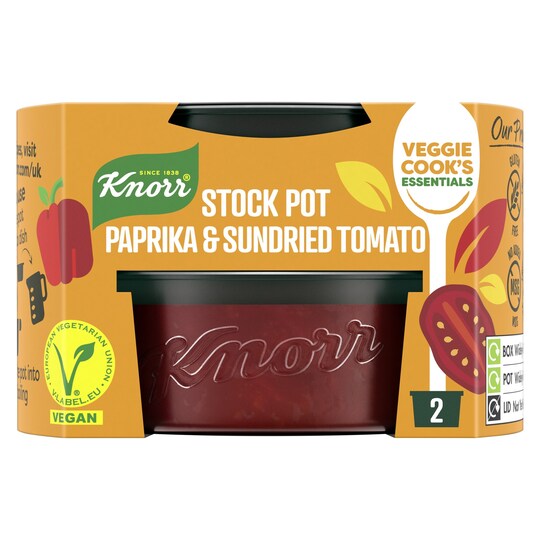 Knorr Stock Pot Paprika & Sun Dried Tomato 2 X 26G Tesco Groceries