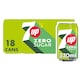 image 1 of 7UP Zero Sugar Lemon & Lime Cans 18 x 330ml