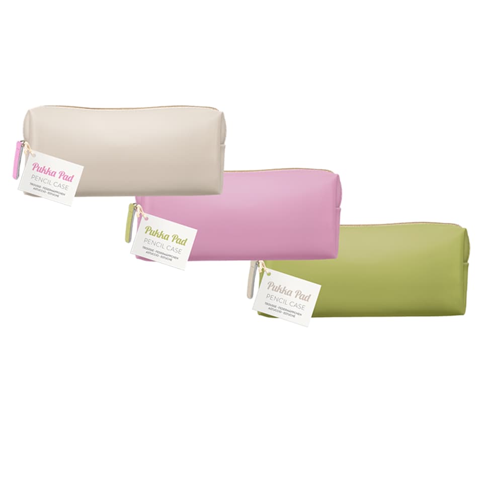 Pukka Pistachio Pencil Case - Assorted