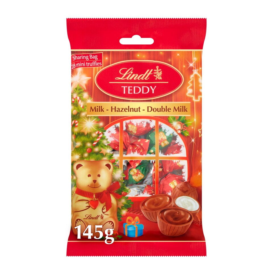image 1 of Lindt Teddy Mini Truffles Sharing Bag 145G