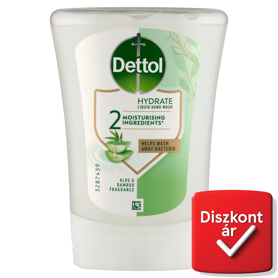 image 1 of Dettol Hydrate Liquid Hand Wash Aloe & Bamboo Fragrance 250 ml