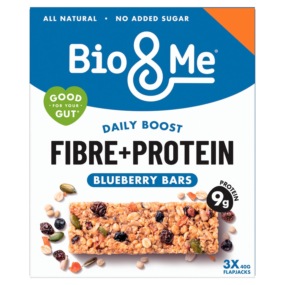 Bio&Me Protein Oat Bar Blueberry 3x40g