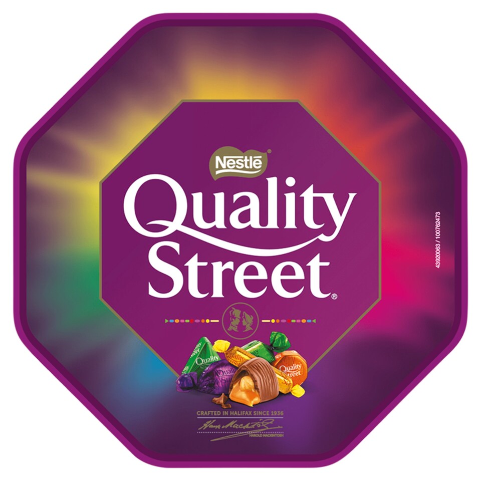 Quality Street Tub 650G Tesco Groceries