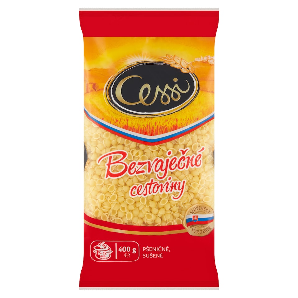 Cessi Eggless Pasta Mussels Small 400 g