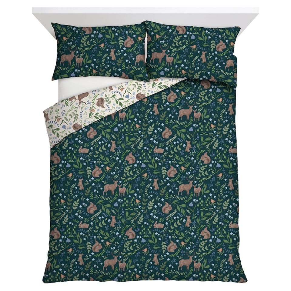 F&F Home Woodland Duvet Set double