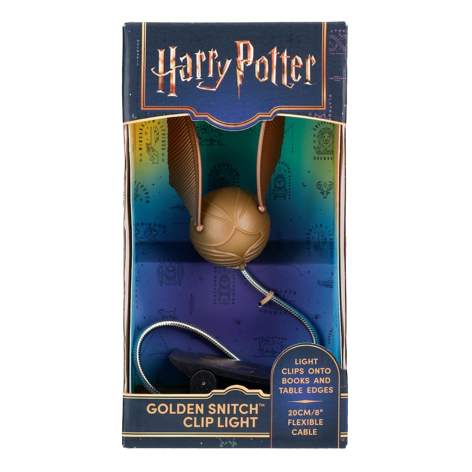 image 1 of Harry Potter Golden Snitch Clip Light Christmas Gift