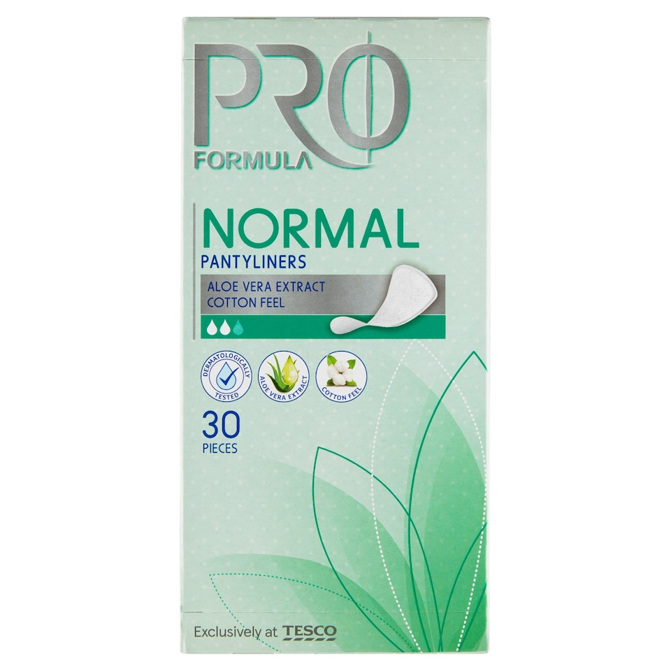 Tesco Pro Formula Normal Aloe Vera slipové vložky 30 ks