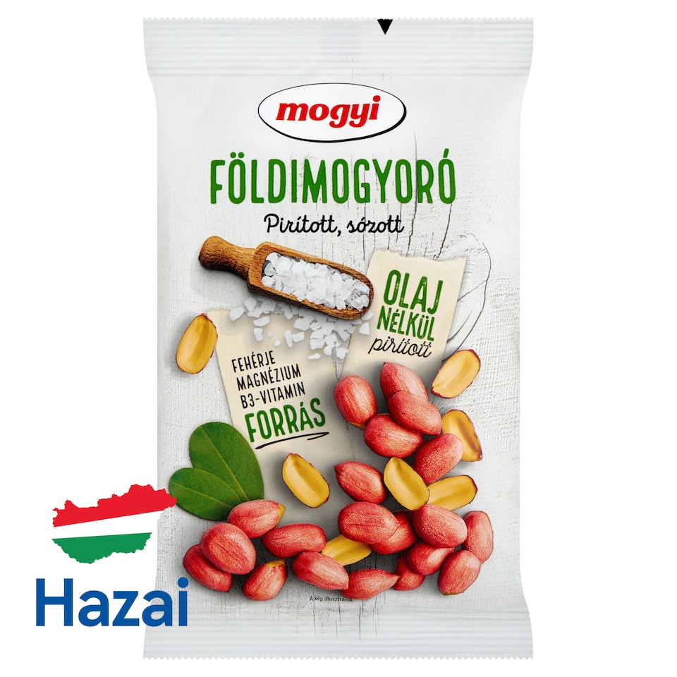 Mogyi pirított, sózott földimogyoró 150 g