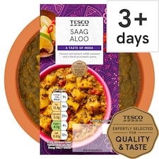 Tesco Indian Saag Aloo 300G