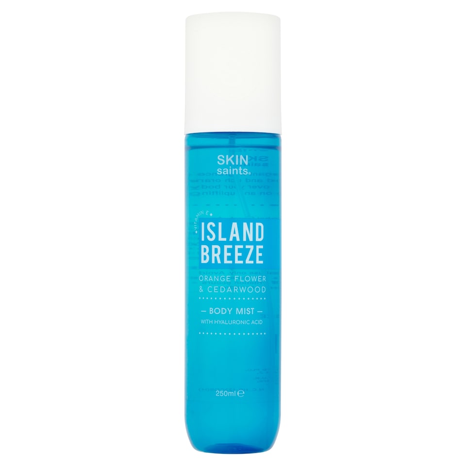 Skin Saints Body Mist, Island Breeze, 250ml