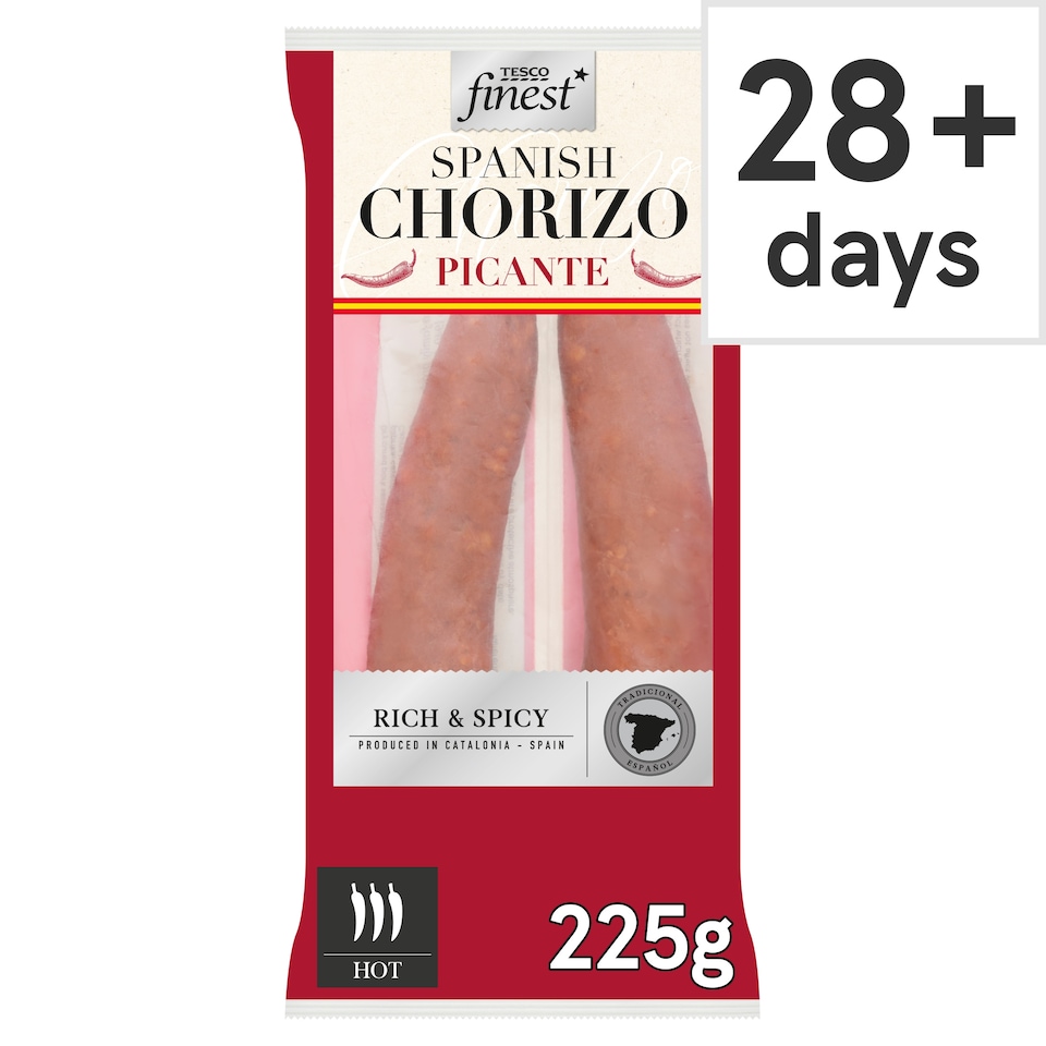 image 1 of Tesco Finest Spanish Spicy Chorizo Ring 225G