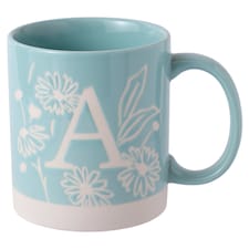 Tesco WWF Wildflower Alphabet Mug A