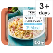 Tesco Calorie Controlled Spaghetti Carbonara 380G