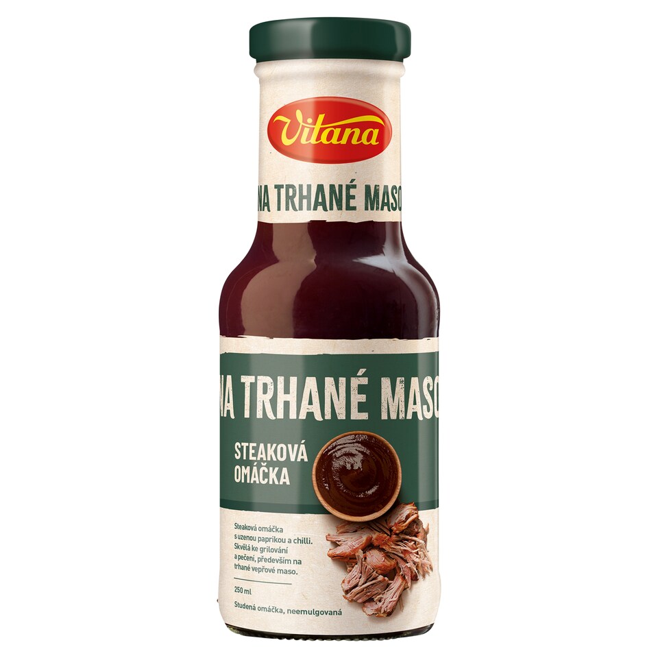 Vitana Steaková omáčka na trhané mäso 250 ml