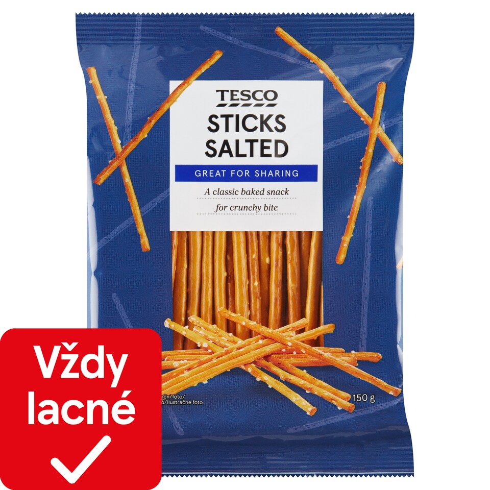 Tesco Solené tyčinky 150 g