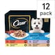 image 1 of Cesar Senior Wet Dog Food Pouches Mixed in Jelly 12x100g