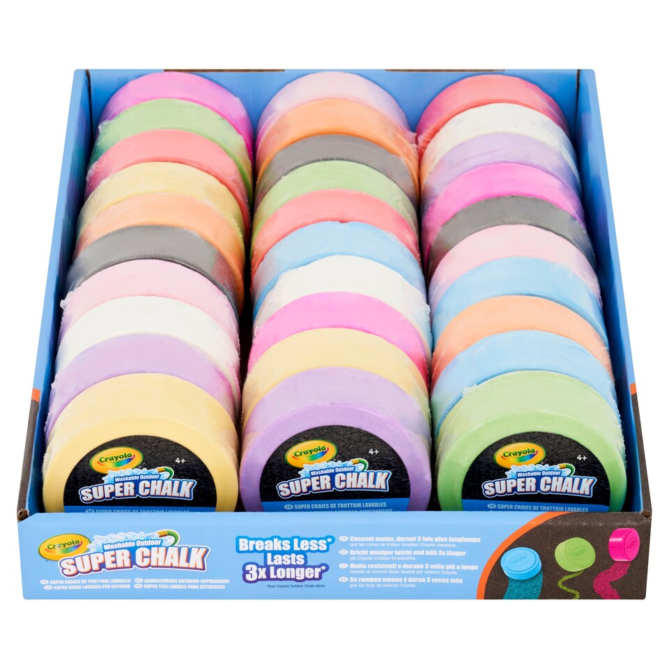 Crayola Giant Chalk Disc Assortment