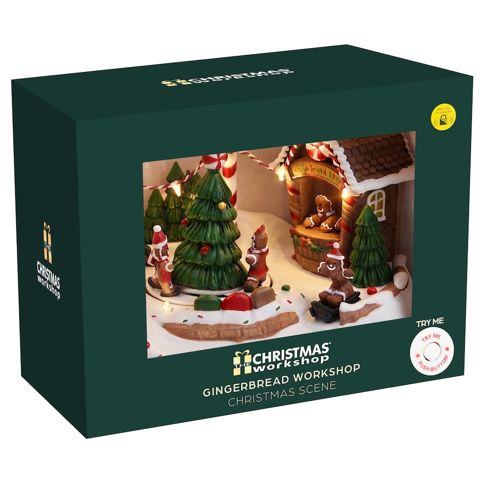 image 1 of Christmas Workshop Gingerbread Workshop Scene
