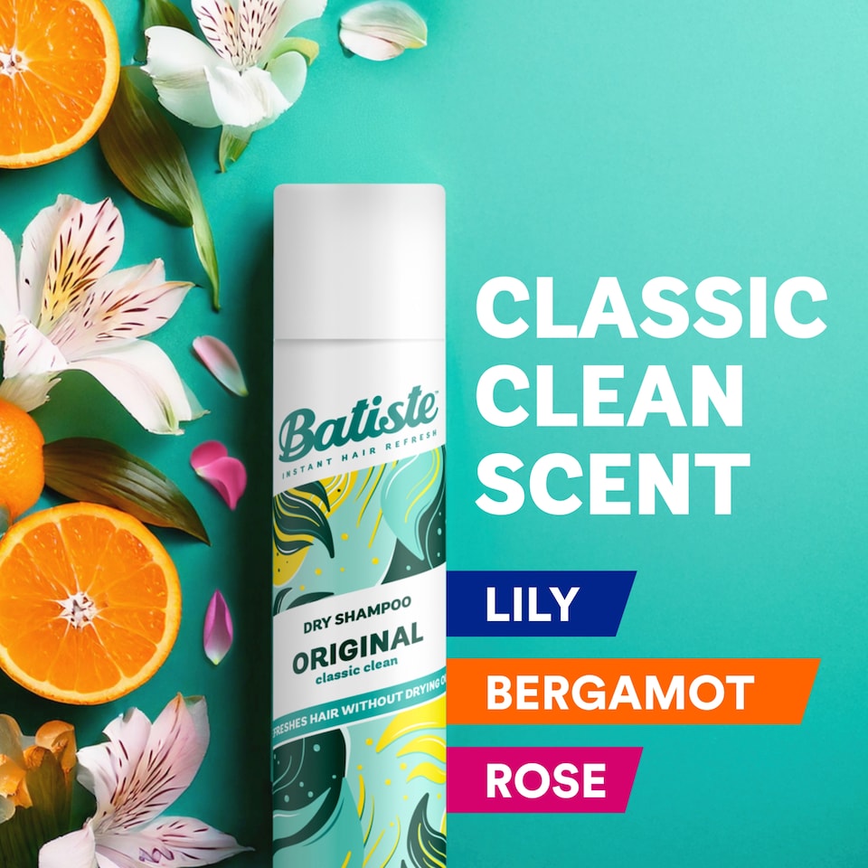 image 1 of Batiste Dry Shampoo Original 200Ml