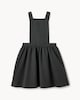 image 4 of F&F School Girls Bib Pinafore Dress in Grey