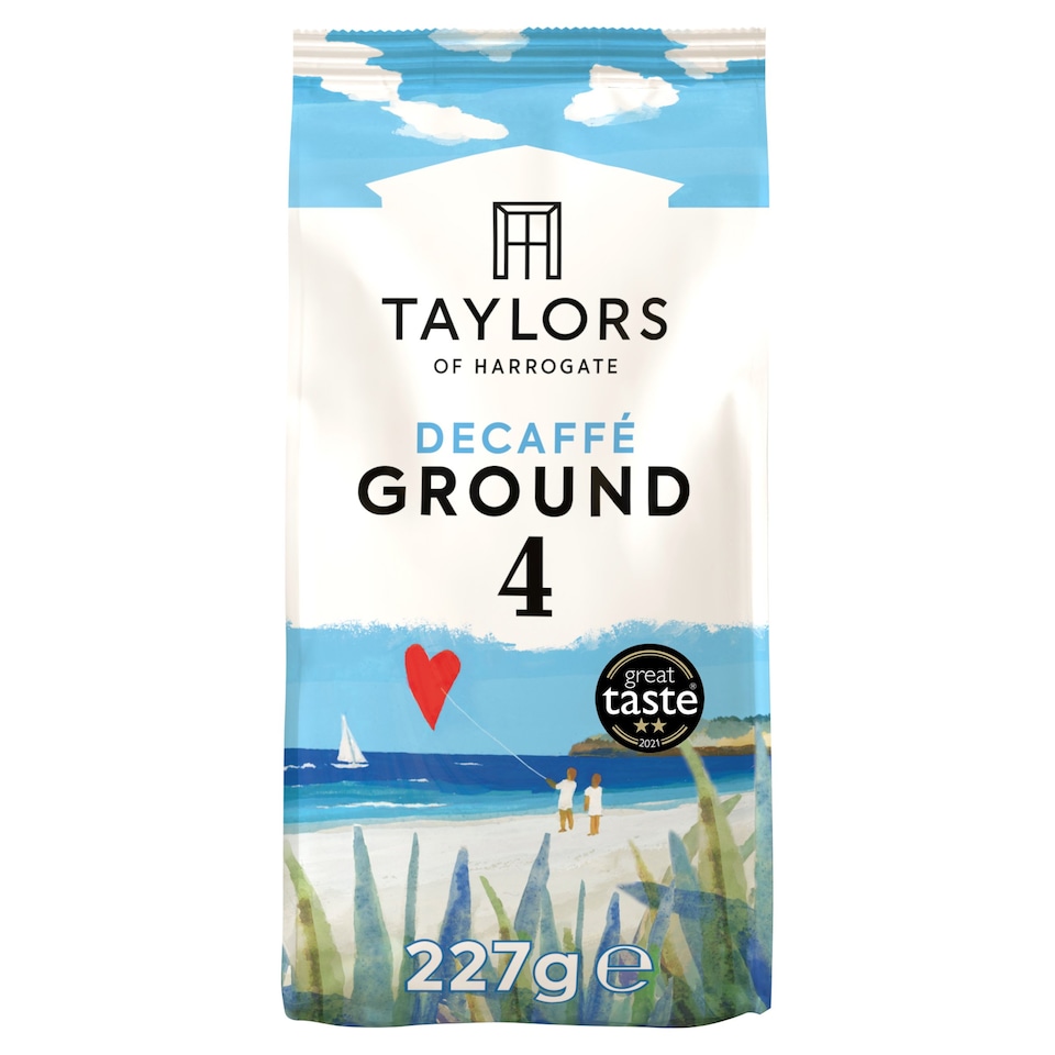 Taylors Decaffeinated Ground Coffee 227G Tesco Groceries