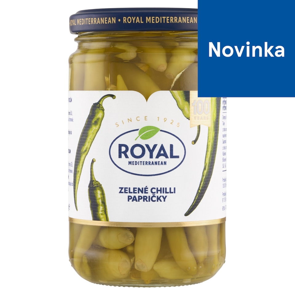 obrázok 1 z Royal Zelené chilli papričky 280 g