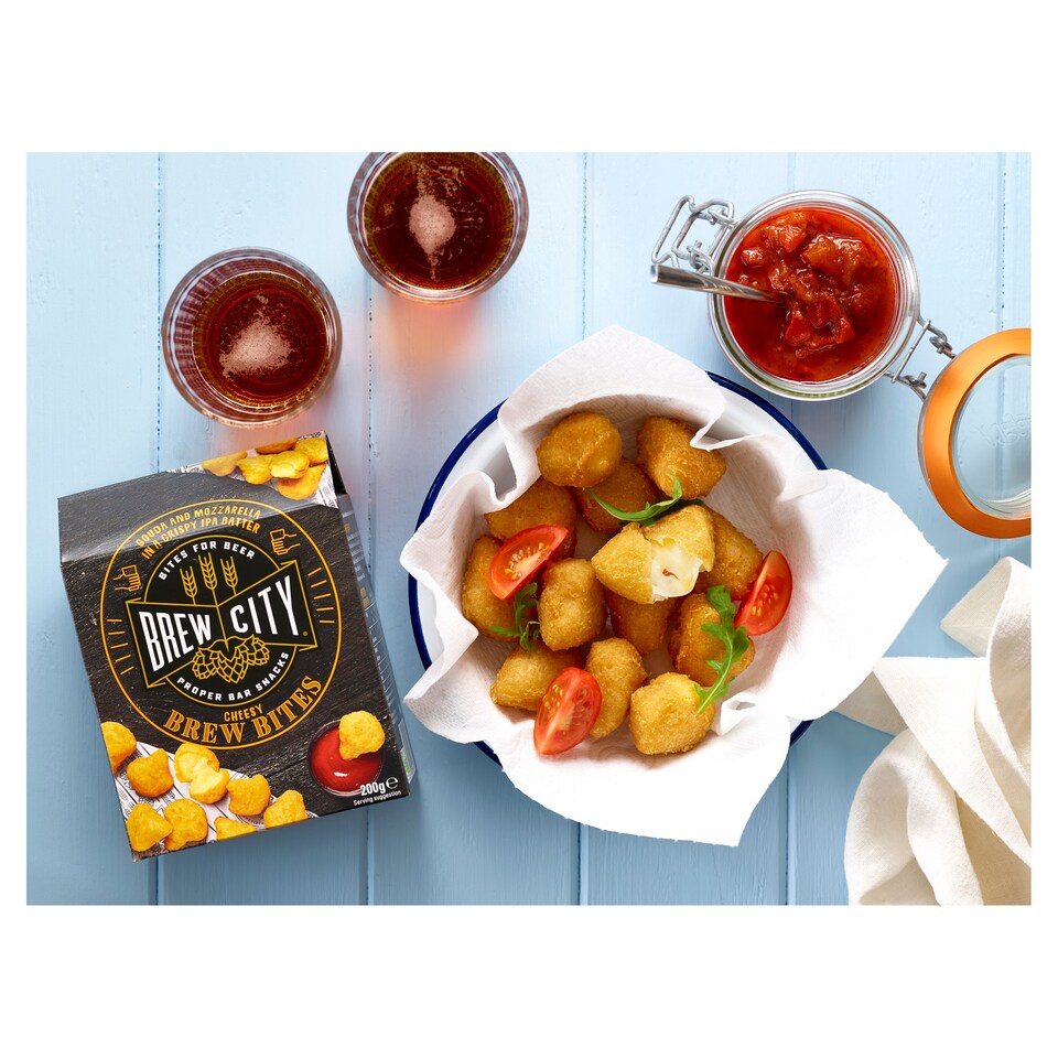 image 1 of Brew City Cheesy Brew Bites 200G