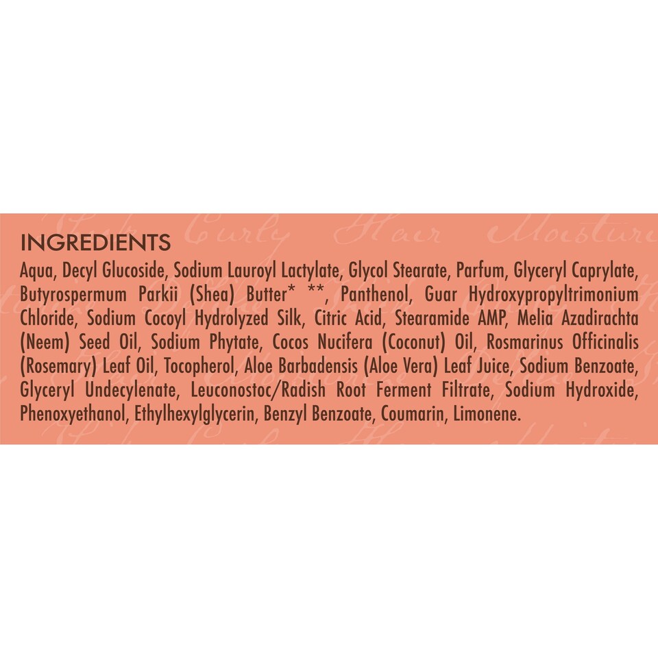 image 1 of Shea Moisture Coconut & Hibiscus Curl & Shine Shampoo 384Ml