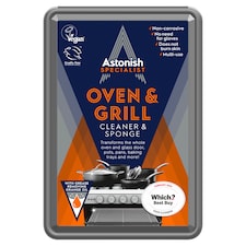 Astonish Specialist Oven & Grill Cleaner & Sponge 250g