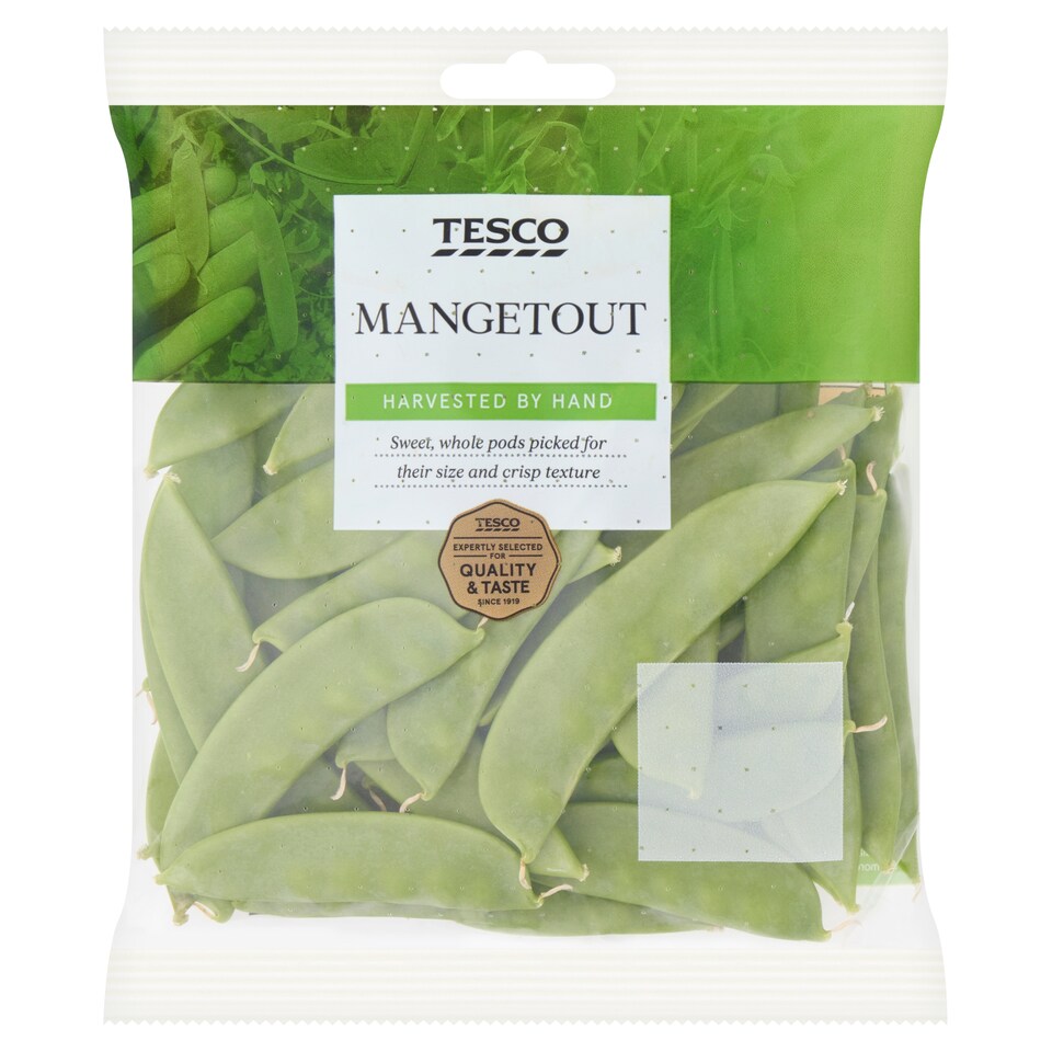 image 1 of Tesco Mangetout 180g