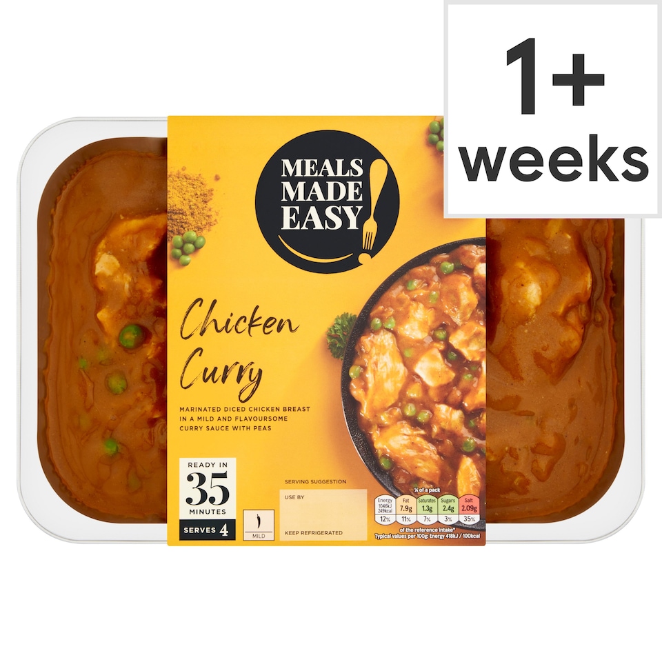 Tesco Meals Made Easy Chicken Curry 1Kg