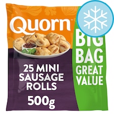 Quorn 25 Mini Sausage Rolls 500g